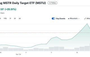 “比特币影子股”MSTR有多火？基金经理高呼是“不同的怪兽”，ETF被限制掉期交易