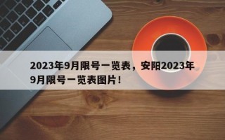 2023年9月限号一览表，安阳2023年9月限号一览表图片！