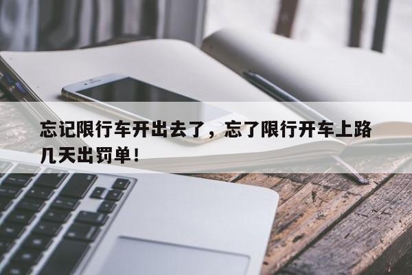 忘记限行车开出去了，忘了限行开车上路
 几天出罚单！-第1张图片-末央生活网