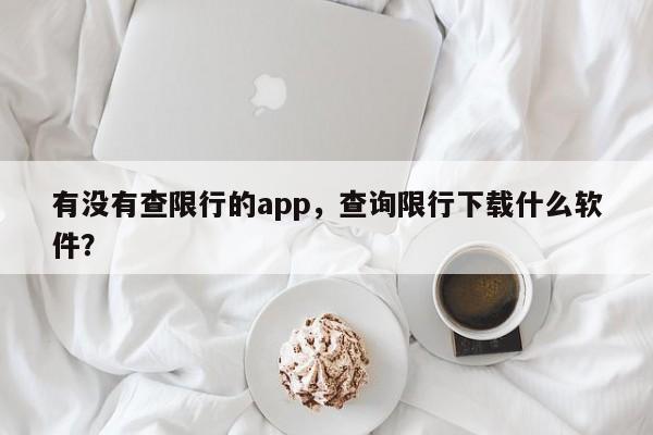 有没有查限行的app，查询限行下载什么软件？-第1张图片-末央生活网