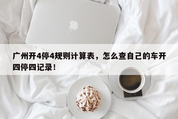 广州开4停4规则计算表，怎么查自己的车开四停四记录！-第1张图片-末央生活网