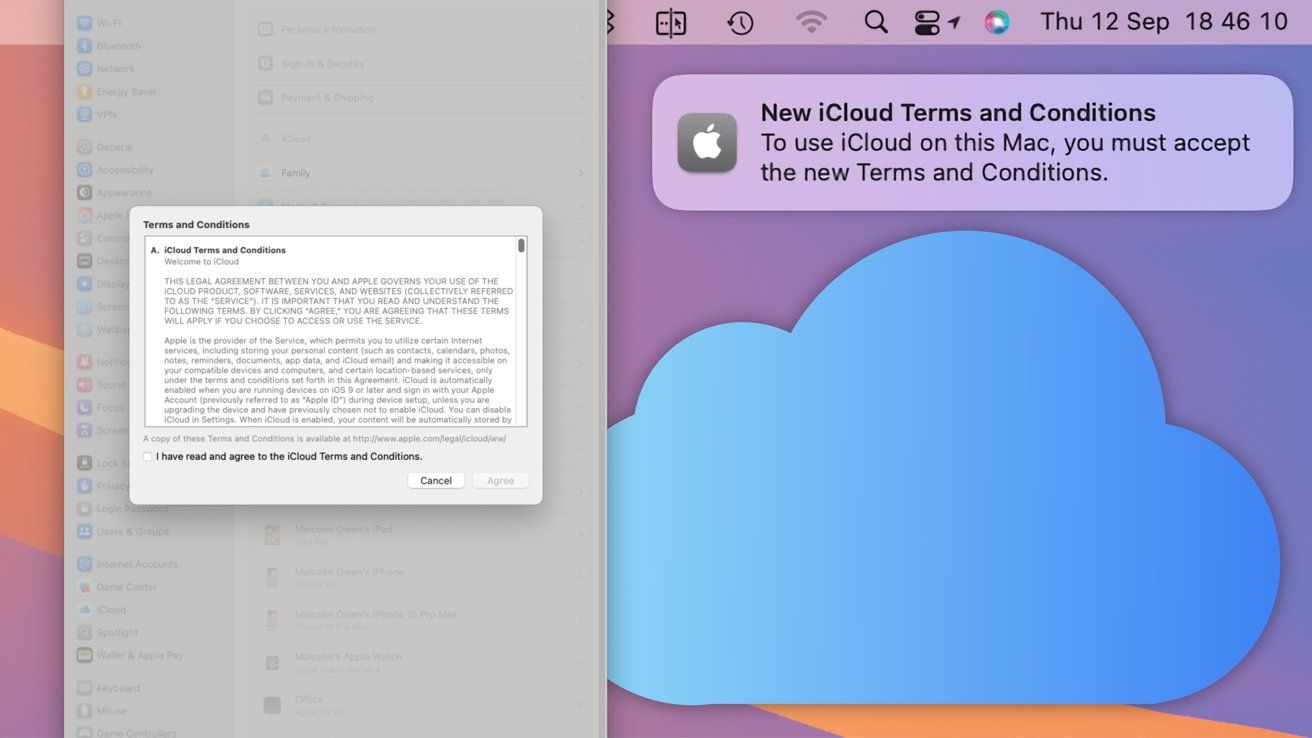 苹果更新 iCloud 服务条款：9 月 16 日修订，Apple ID 替换为 Apple 账户、添加儿童有害内容规范-第1张图片-末央生活网