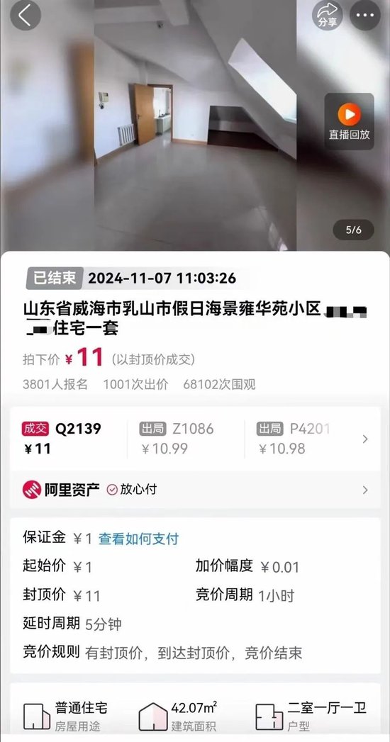 11元拍下海景房！还**
户包税费-第1张图片-末央生活网