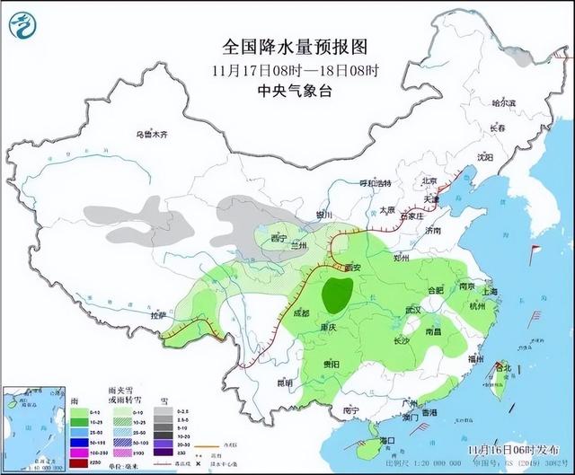 冷冷冷！大风＋降温都来了！全国冰冻线进程图出炉，这些地方雨雪天气持续在线-第3张图片-末央生活网