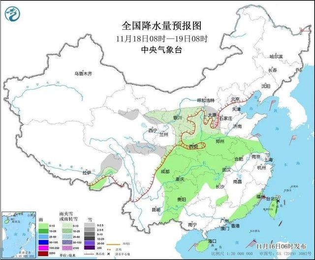 冷冷冷！大风＋降温都来了！全国冰冻线进程图出炉，这些地方雨雪天气持续在线-第4张图片-末央生活网