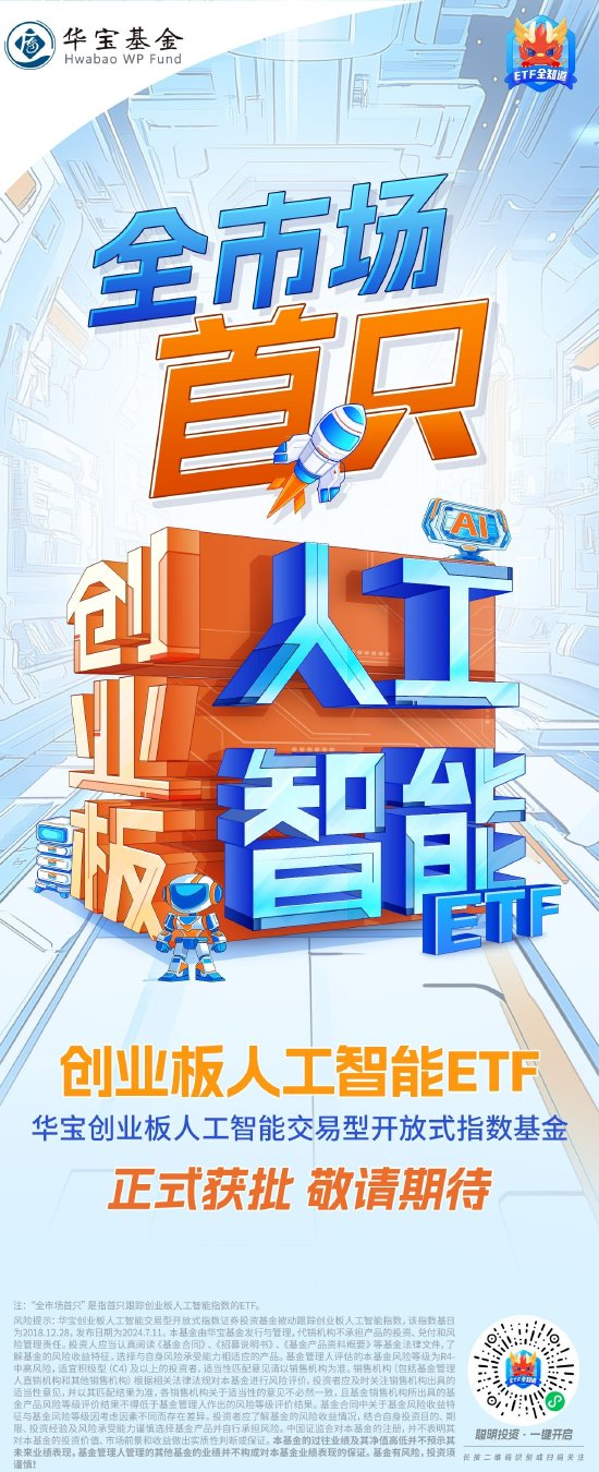 基金圈重磅！全市场首只“创业板人工智能ETF”花落华宝基金-第1张图片-末央生活网