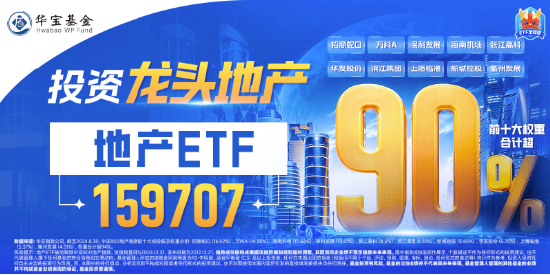 楼市成交同环比双升！龙头地产逆市表现，华发股份、招商蛇口涨逾1%，地产ETF（159707）成功收红！-第3张图片-末央生活网