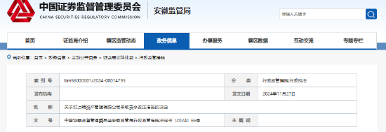 从事业务活动中多方面违规 上瑞资产管理遭监管责令改正-第1张图片-末央生活网